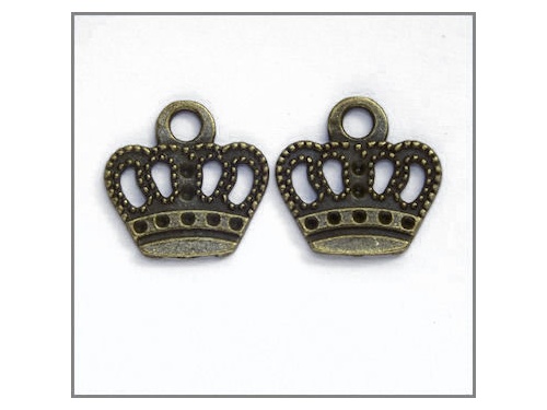 Decorative Crowns (antique brass colour) TB131